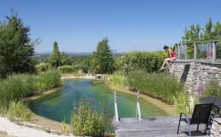 comment faire un bassin naturel de baignade piscine jardin