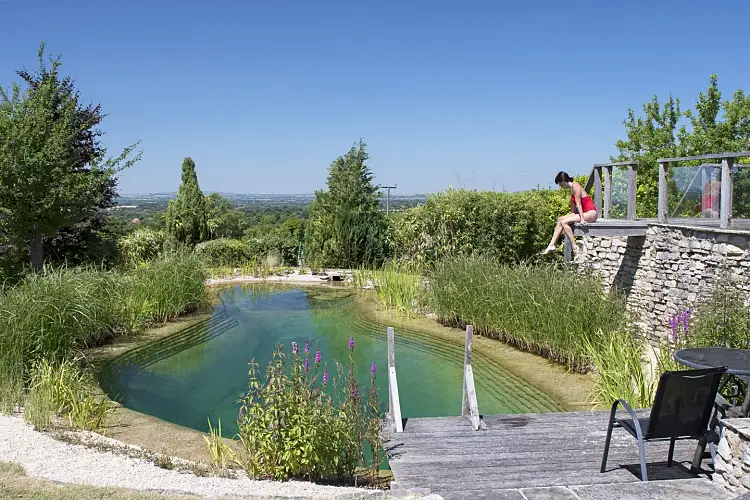 comment faire un bassin naturel de baignade piscine jardin bricolage