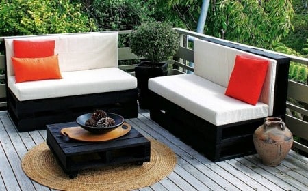 comment faire un salon de jardin avec des palettes meubles fabriquer bois