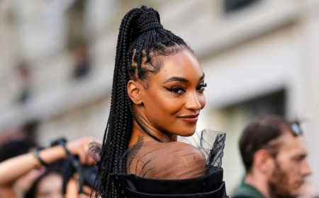 comment se coiffer quand on a des box braids idées de coiffure femme cheveux afro tresses africaines