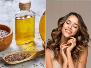comment utiliser l'huile de lin pour les cheveux devenir lisses forts acides gras antioxydants