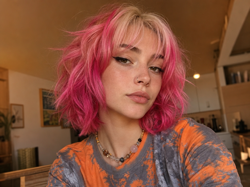 Comment adopter un Wolf Bob coleurs rebelle sauvage nouvelle coiffure tendance