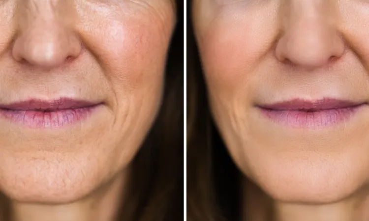 faire disparaître les rides autour de la bouche traitement naturel peau visage mature femme 50 ans soins anti age anti ride