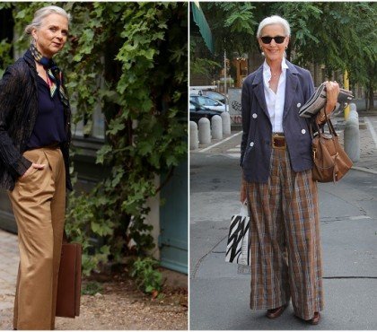 pantalon femme 70 ans modele tendance mode printemsp 2023 pour se rajeunir