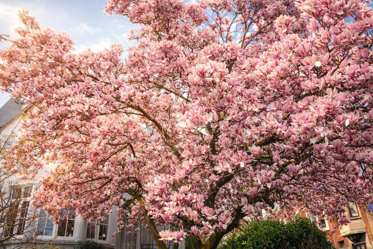 que planter au pied d'un magnolia