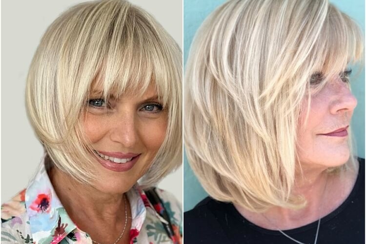quelle est la coupe de cheveux qui rajeunit quel look préférer lob bob court forme visage fonctionne