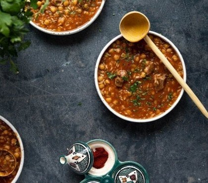 recettes menu ftour ramadan 2023 avril soupe marocaine harira viande boeuf agneau tomates légumes recette facile et rapide