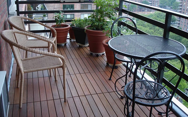 sol de balcon tendances 2023 ikea bois pierre