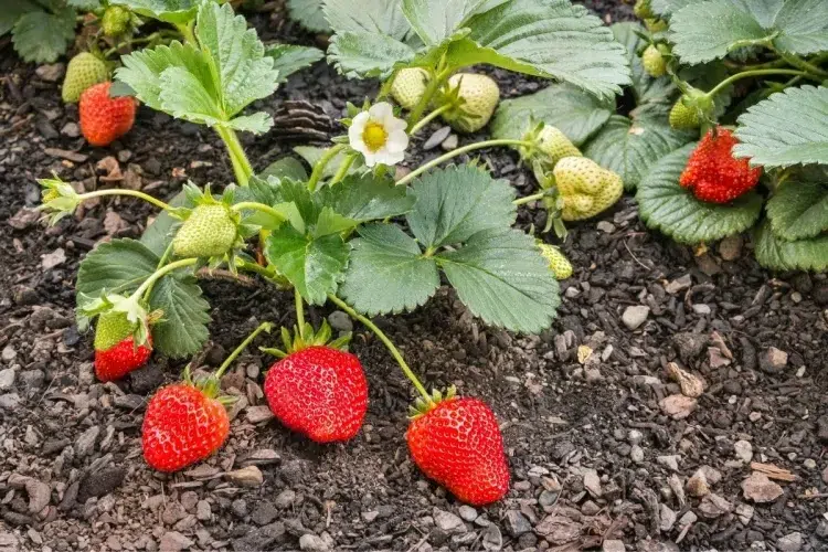 stolons des fraisiers coureurs stolons choses simillaires reproduction fraises
