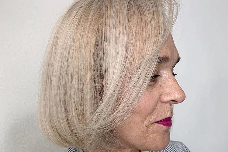 coupe lob femme 60 ans