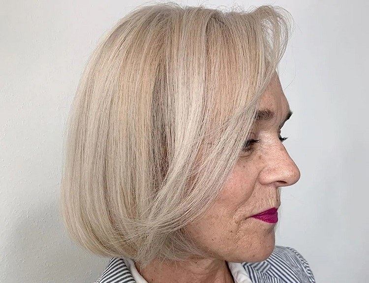 coupe lob femme 60 ans