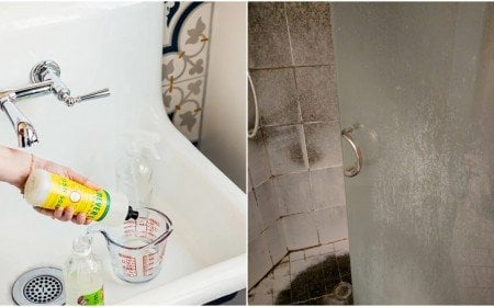 astuces comment nettoyer porte vitrée douche calcaire rapidement produits naturels