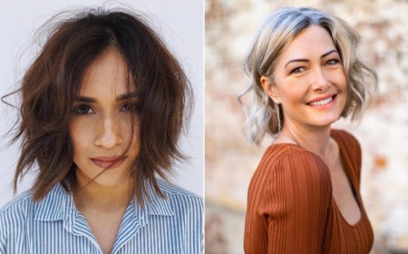 carré dégradé femme 40 ans