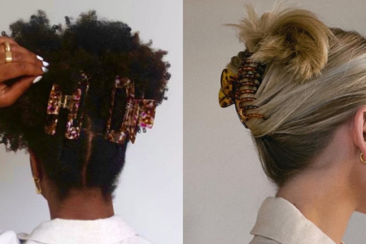 coiffure cheveux attachés tendance été 2023