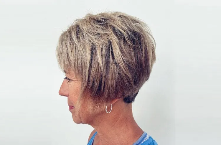 comment adopter la coupe sophie marceau cheveux courts nouvelle coupe antii age coiffure 50 ans femme 2023