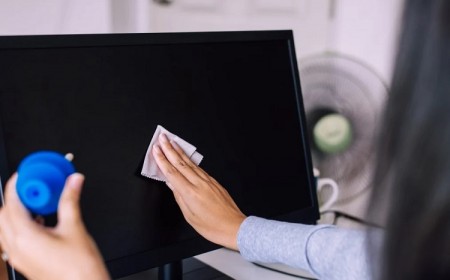 comment nettoyer un ecran pc de bureau vinaigre blanc eau