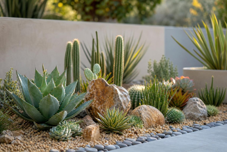 fiche comment faire un jardin de cactus extérieur quelques étapes faciles