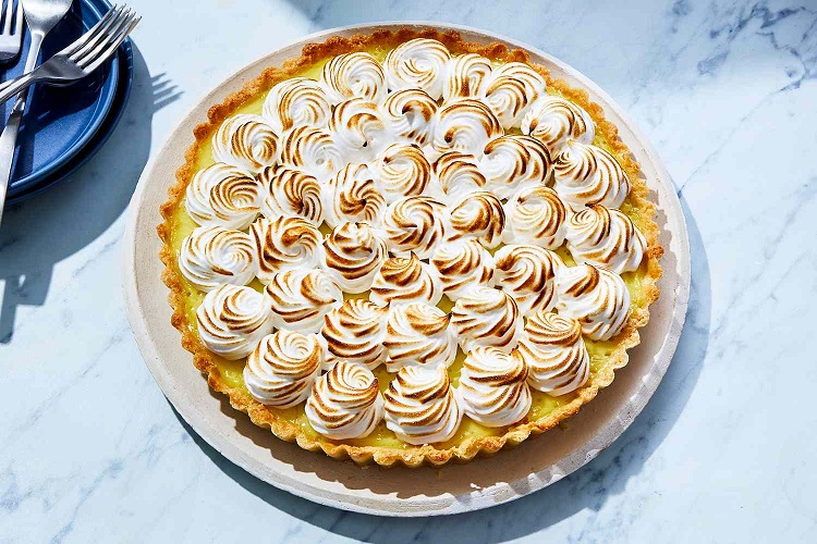 idée dessert printemps 2023 meilleure recette tarte au citron maison facile meringue