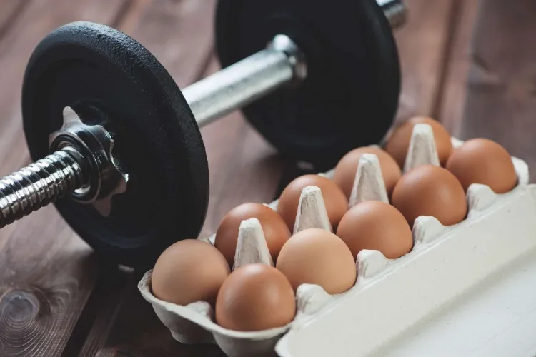 Jajka na przyrost masy mięśniowej bez tłuszczu