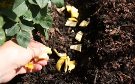 quelle plante aime les peaux de banane comme engrais naturel rosiers potager plantes intérieur