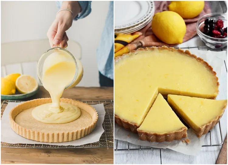 recette et accompagnement tarte au citron au thermomix lemon curd recette facile rapide pâte sablée