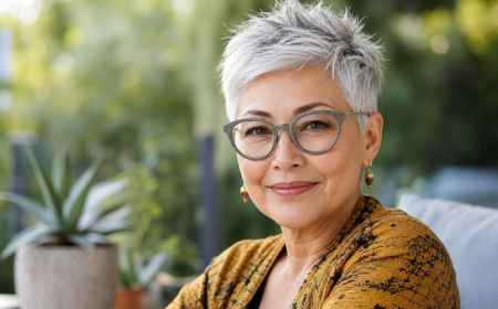 coupe courte femme 70 ans