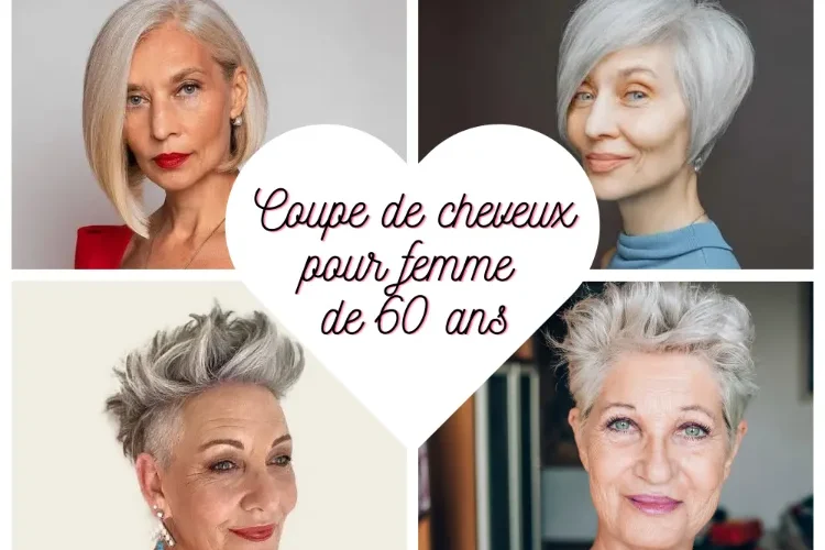 idées inspirantes de coupes de cheveux pour femmes de 60 ans