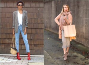 idées tenue femme printemps 2023 quelle couleur va avec le gris