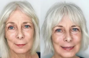 quelle frange après 70 ans coupe de cheveux qui rajeunit frange rideau carré court tendance