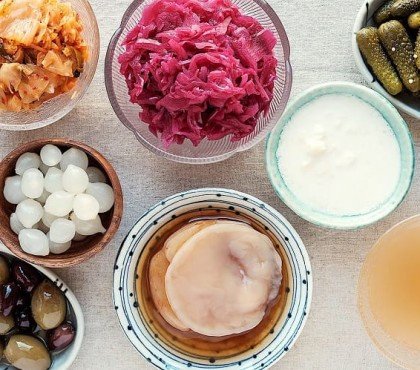quels sont les meilleurs aliments probiotiques fermentés marinés bienfaits santé