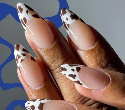 tendance déco ongles nail art animaux été 2023 meilleure manucure française à motifs animaliers faire soi meme