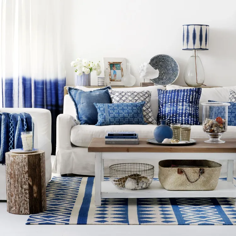 bleu associer deco style ibiza 5 conseils interieure exterieure mediterraneen design terrasse chambre cuisine salon tendance 2023 maison