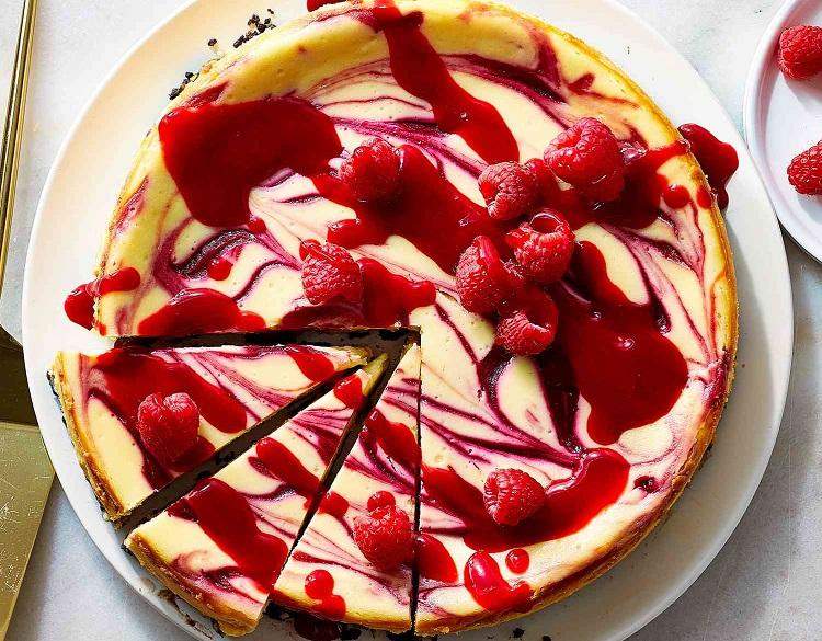 recette cheesecake framboise