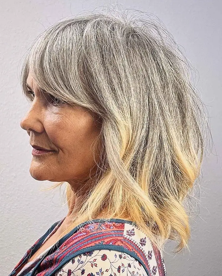 coiffure femme 60 ans