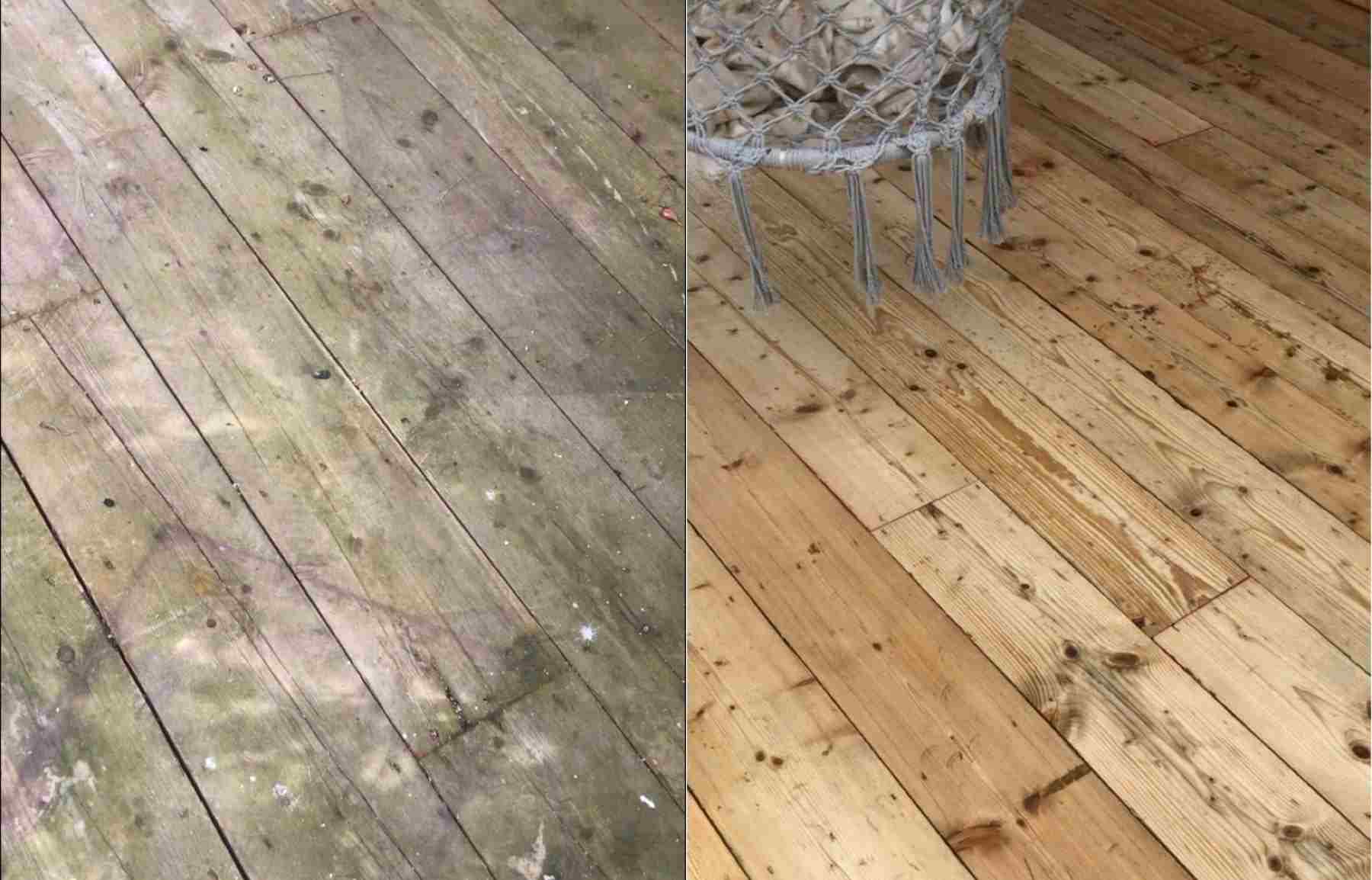 comment nettoyer une terrasse en bois massif naturel composite de palettes bicarbonate de soude taches