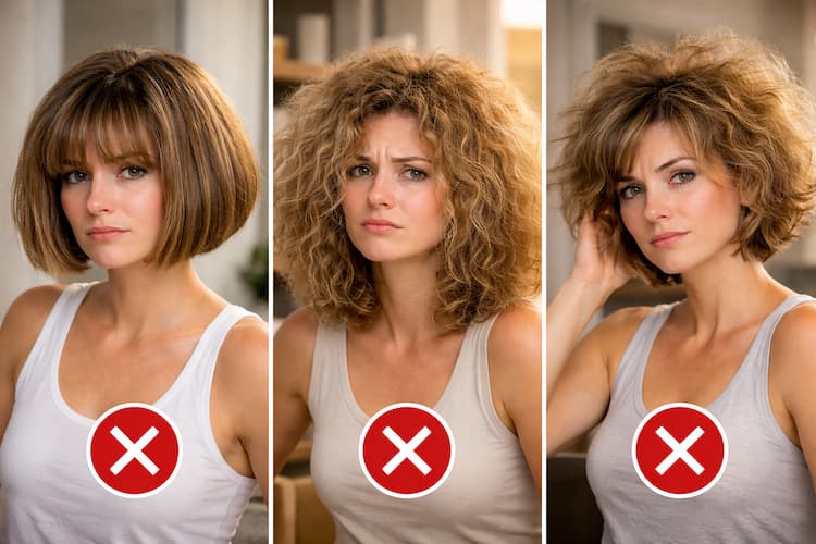 coupe anti-volume pour cheveux mousseux et indisciplinés