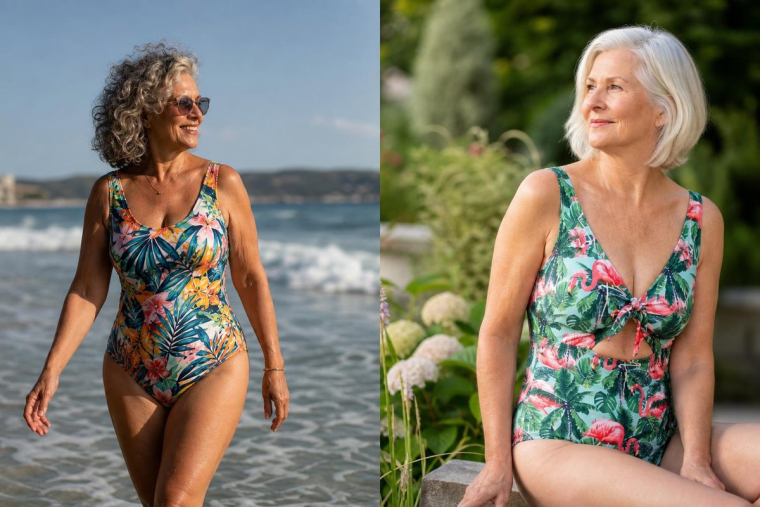 maillot de bain pour femme de 60 ans et plus