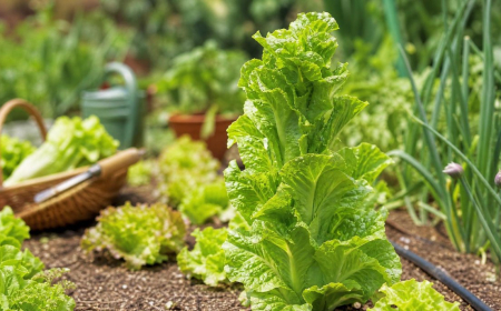 manger une salade montée