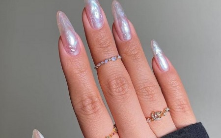 meilleure tendance déco ongles nail art manucure été 2023 mermaid nails