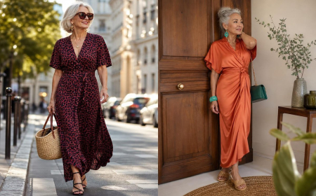 meilleurs modèles robe amincissante pour femme 60 ans et plus tenue élégante été 2023