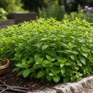 menthe qui envahit le jardin solutions naturelles