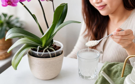 mode emploi engrais naturel liquide fait maison eau de riz pour arroser les orchidées astuce faire refleurir orchidée qui ne fleurit pas