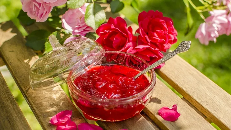 recette confiture de pétale de rose bienfaits système digestif métabolisme constipation