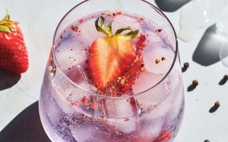 recettes cocktails apéro été 2023 cocktail aux fraises basilic gin tonic facile rapide