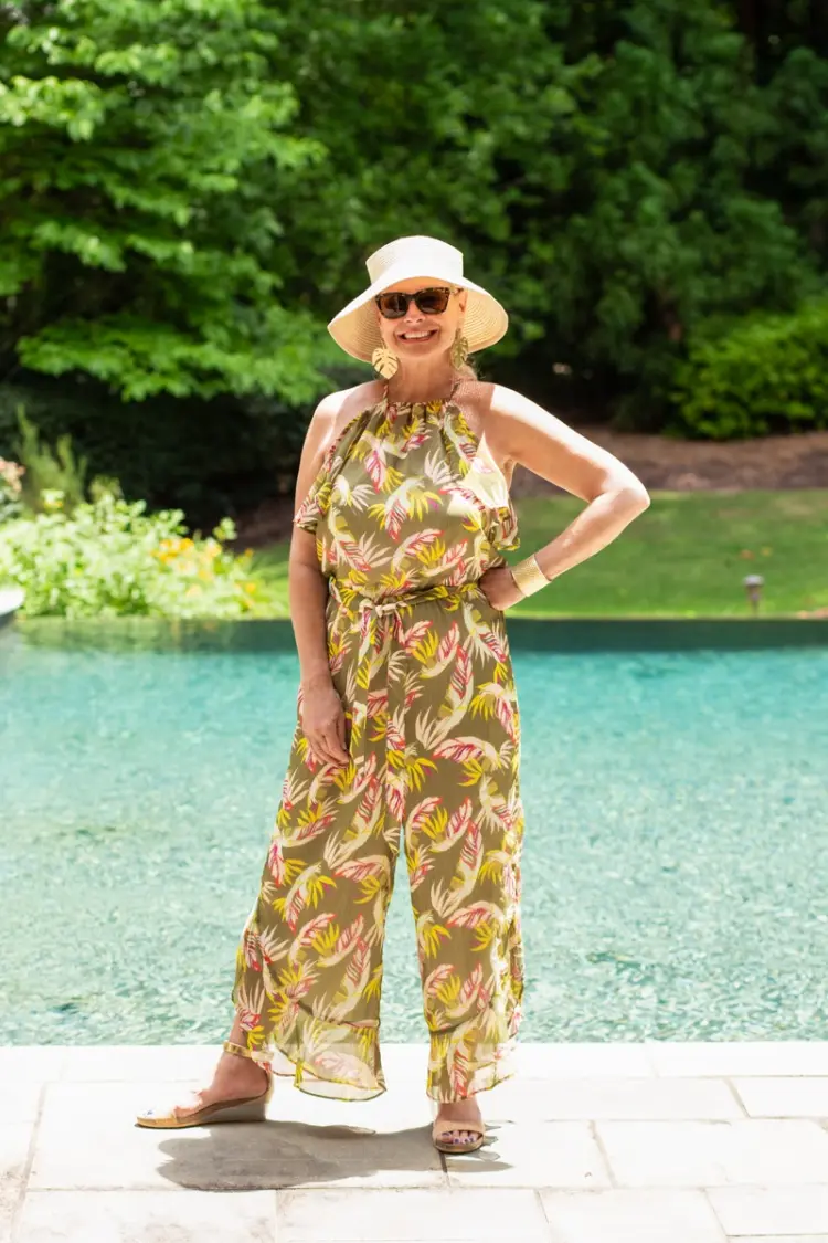tenue de vacances femme 60 ans idées mode