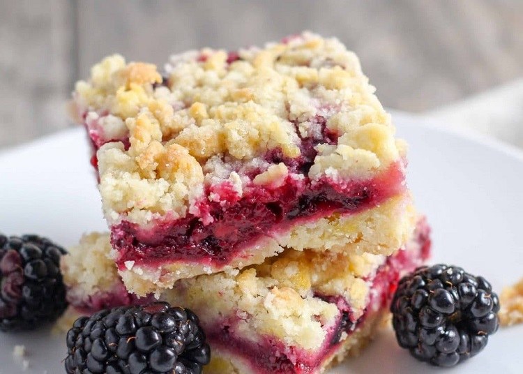 crumble aux mûres