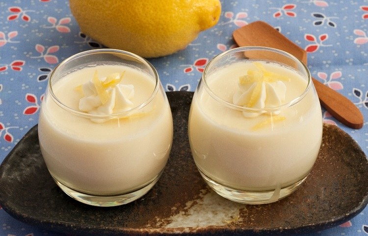 panna cotta citron mascarpone