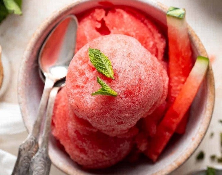 sorbet à la pastèque