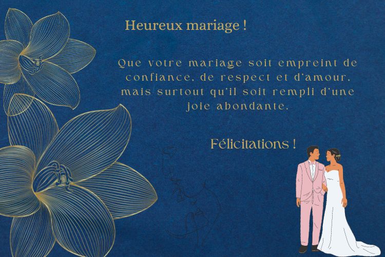 carte félicitations mariage gratuite