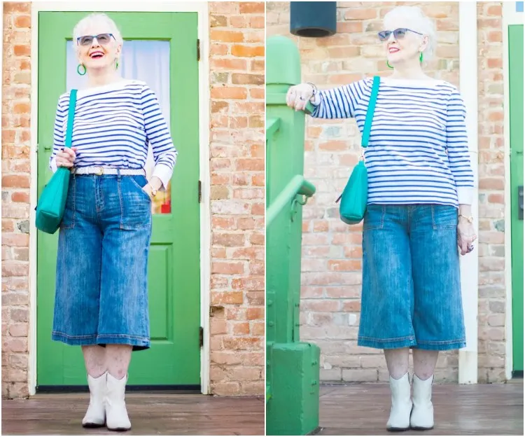 comment porter une jupe culotte 60 ans ou plus idées avoir air élégant